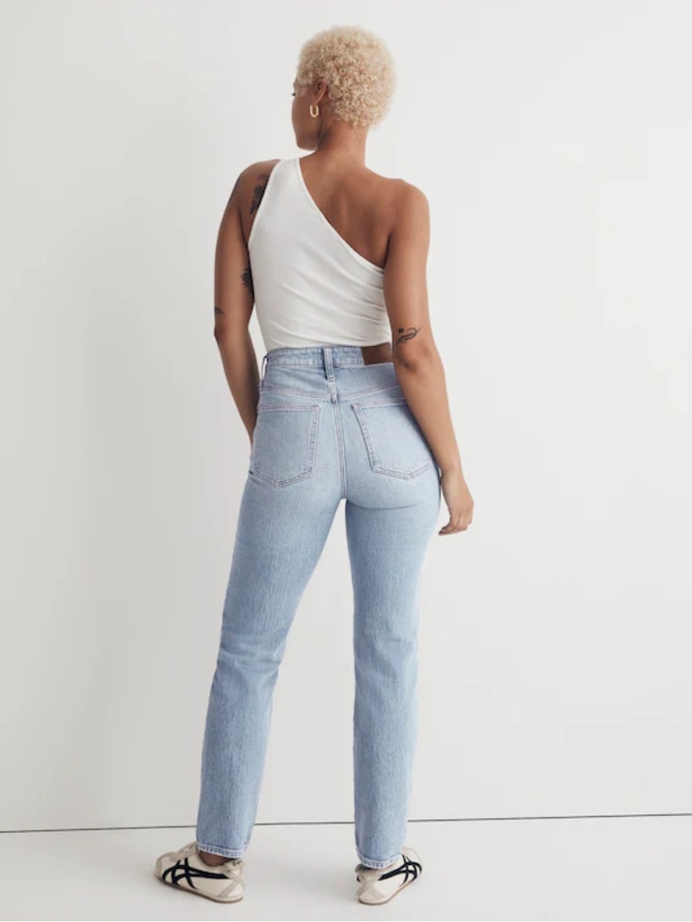 Madewell The Curvy Perfect Vintage Jeans Size 30 Light Wash 100% Cotton Denim - Picture 10 of 10